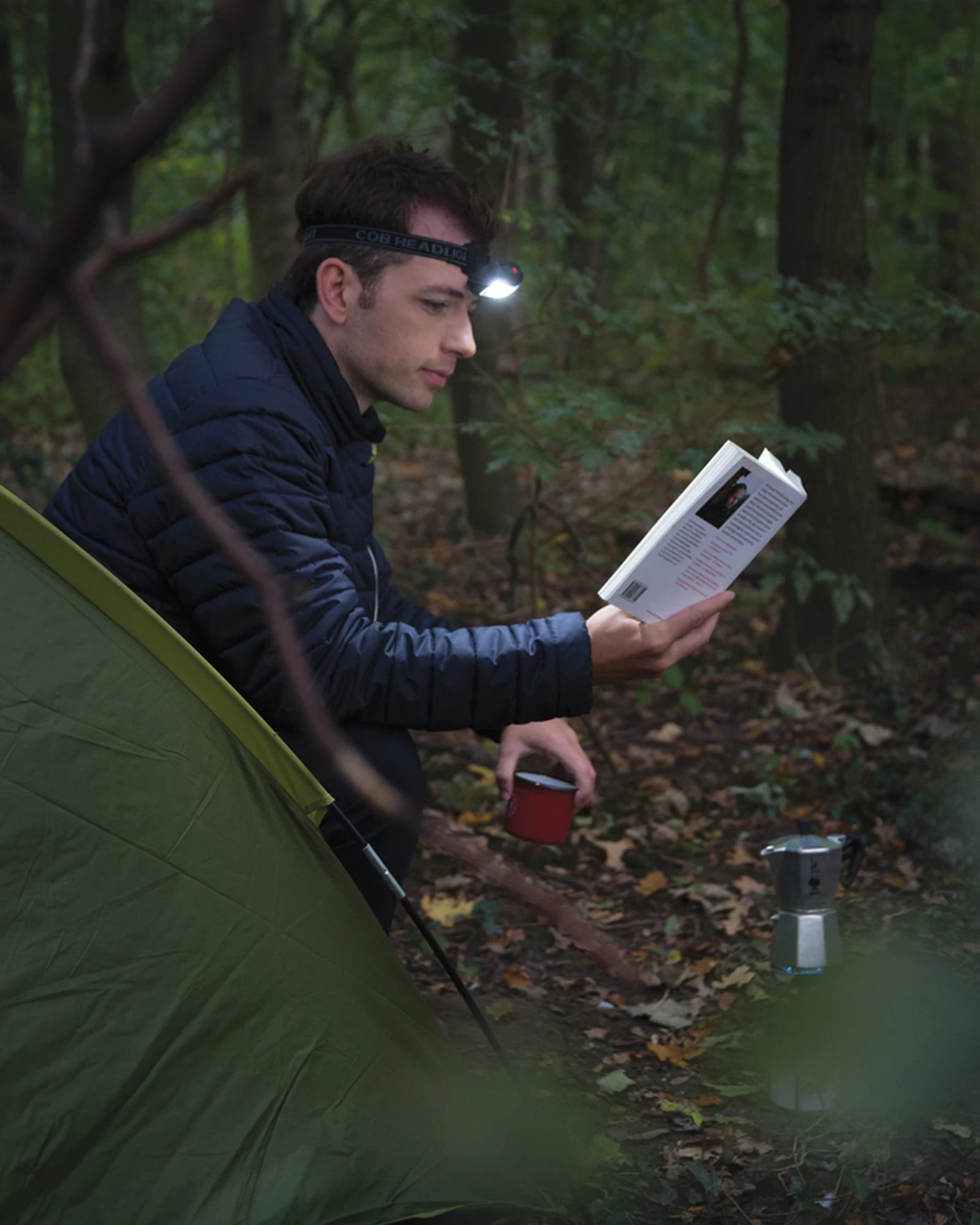 Lampe frontale ABS ultra lumineuse à personnaliser - 7